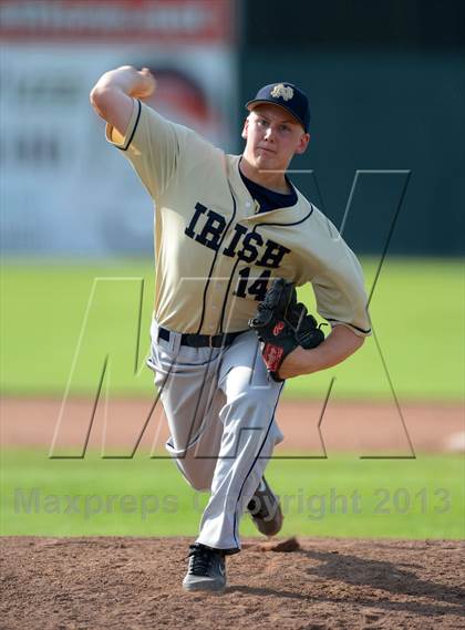 Thumbnail 3 in Notre Dame vs. Lyndonville (NYSPHSAA Section 5 Class DD Semifinal) photogallery.