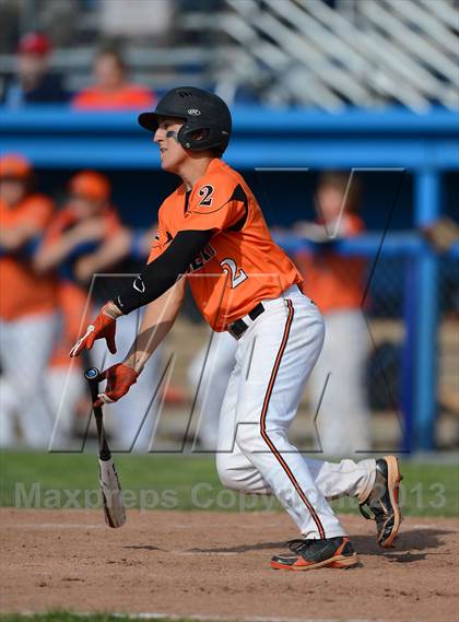 Thumbnail 3 in Notre Dame vs. Lyndonville (NYSPHSAA Section 5 Class DD Semifinal) photogallery.
