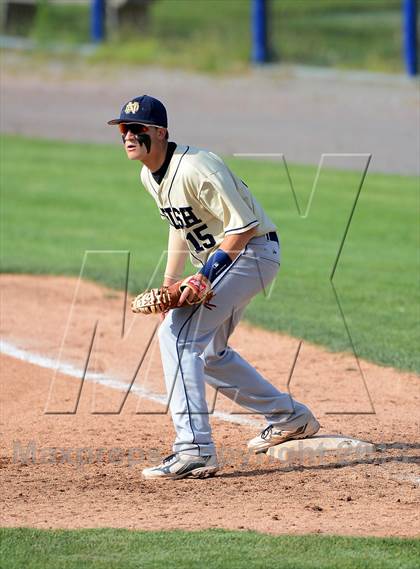 Thumbnail 3 in Notre Dame vs. Lyndonville (NYSPHSAA Section 5 Class DD Semifinal) photogallery.