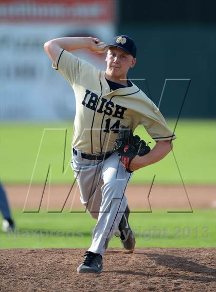 Thumbnail 1 in Notre Dame vs. Lyndonville (NYSPHSAA Section 5 Class DD Semifinal) photogallery.