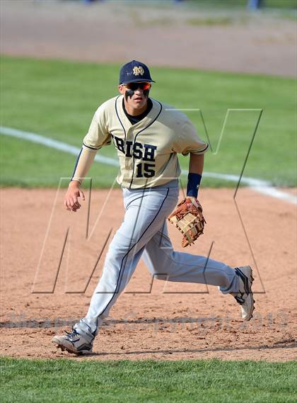 Thumbnail 2 in Notre Dame vs. Lyndonville (NYSPHSAA Section 5 Class DD Semifinal) photogallery.