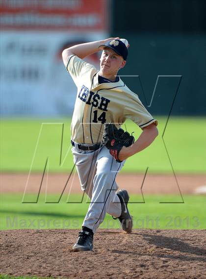 Thumbnail 3 in Notre Dame vs. Lyndonville (NYSPHSAA Section 5 Class DD Semifinal) photogallery.