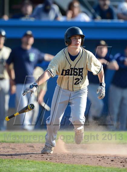 Thumbnail 1 in Notre Dame vs. Lyndonville (NYSPHSAA Section 5 Class DD Semifinal) photogallery.