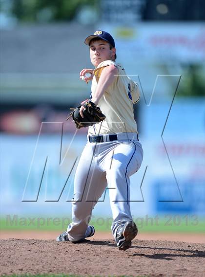 Thumbnail 1 in Notre Dame vs. Lyndonville (NYSPHSAA Section 5 Class DD Semifinal) photogallery.