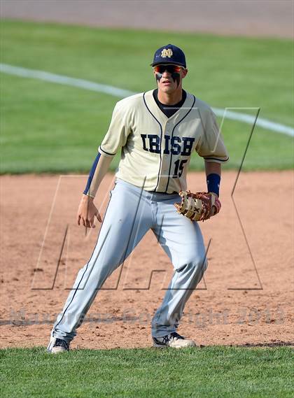 Thumbnail 3 in Notre Dame vs. Lyndonville (NYSPHSAA Section 5 Class DD Semifinal) photogallery.