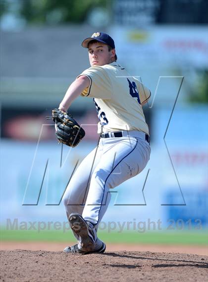 Thumbnail 3 in Notre Dame vs. Lyndonville (NYSPHSAA Section 5 Class DD Semifinal) photogallery.