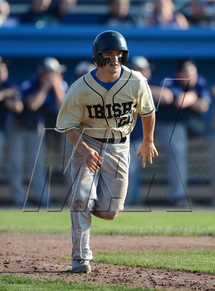 Thumbnail 2 in Notre Dame vs. Lyndonville (NYSPHSAA Section 5 Class DD Semifinal) photogallery.