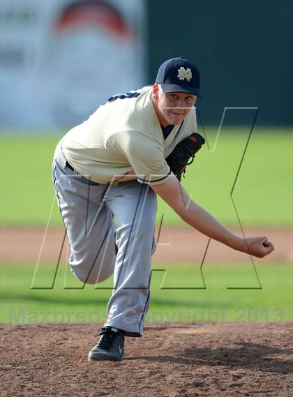 Thumbnail 2 in Notre Dame vs. Lyndonville (NYSPHSAA Section 5 Class DD Semifinal) photogallery.