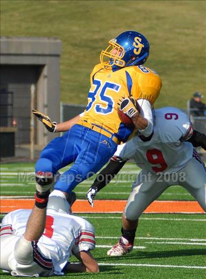 Thumbnail 2 in Hopewell-Loudon vs. St. John's (OHSAA D6 Final) photogallery.