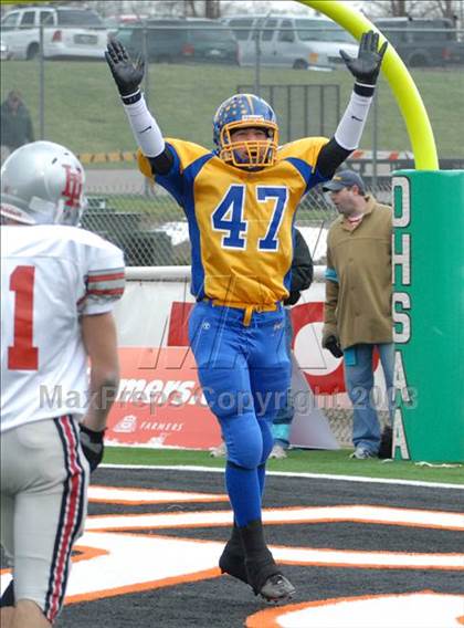 Thumbnail 2 in Hopewell-Loudon vs. St. John's (OHSAA D6 Final) photogallery.