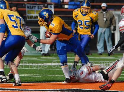 Thumbnail 2 in Hopewell-Loudon vs. St. John's (OHSAA D6 Final) photogallery.