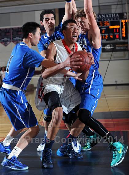Thumbnail 3 in San Marino @ Maranatha  (CIF SS D4AA First Round Playoff) photogallery.