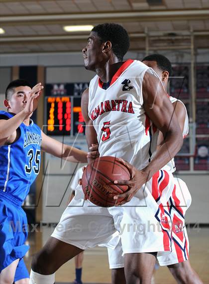 Thumbnail 3 in San Marino @ Maranatha  (CIF SS D4AA First Round Playoff) photogallery.