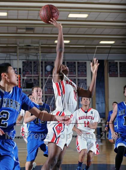 Thumbnail 1 in San Marino @ Maranatha  (CIF SS D4AA First Round Playoff) photogallery.