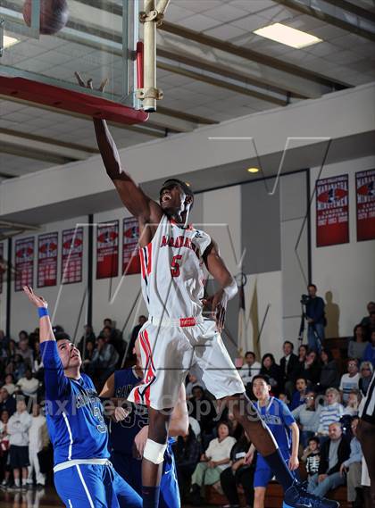 Thumbnail 3 in San Marino @ Maranatha  (CIF SS D4AA First Round Playoff) photogallery.