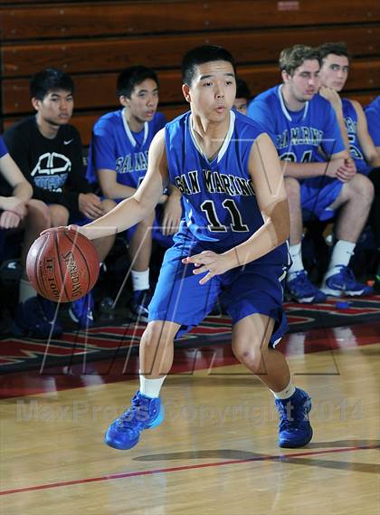 Thumbnail 2 in San Marino @ Maranatha  (CIF SS D4AA First Round Playoff) photogallery.