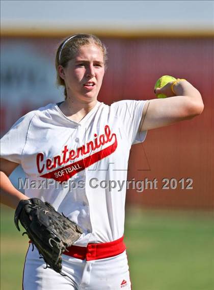 Thumbnail 1 in Clovis @ Centennial (CIF CS Playoffs) photogallery.