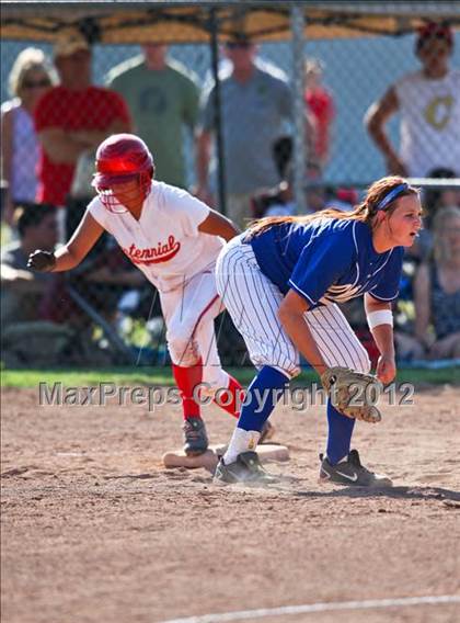 Thumbnail 2 in Clovis @ Centennial (CIF CS Playoffs) photogallery.