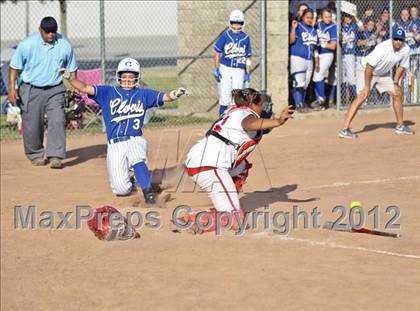 Thumbnail 1 in Clovis @ Centennial (CIF CS Playoffs) photogallery.