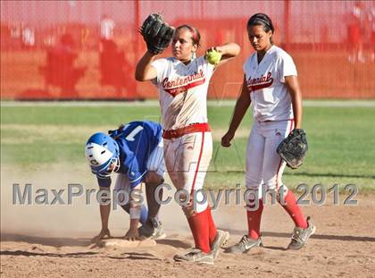 Thumbnail 3 in Clovis @ Centennial (CIF CS Playoffs) photogallery.