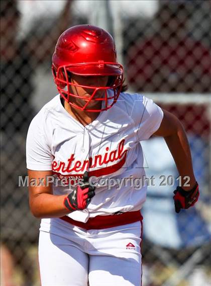 Thumbnail 2 in Clovis @ Centennial (CIF CS Playoffs) photogallery.