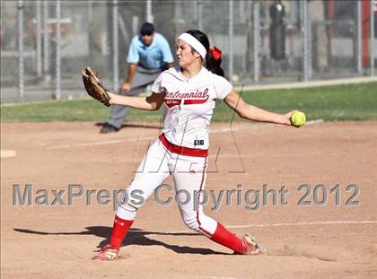 Thumbnail 1 in Clovis @ Centennial (CIF CS Playoffs) photogallery.