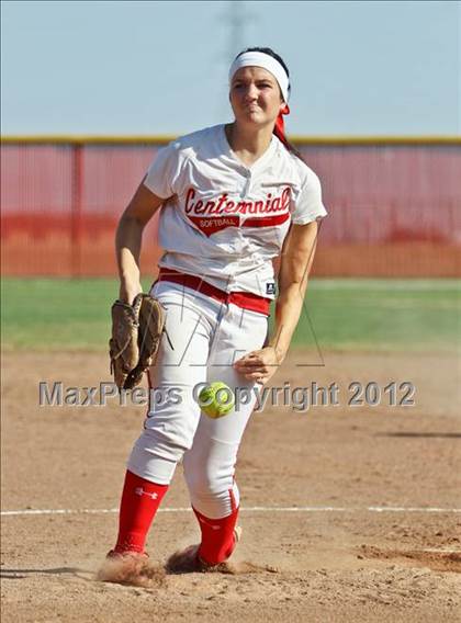 Thumbnail 1 in Clovis @ Centennial (CIF CS Playoffs) photogallery.