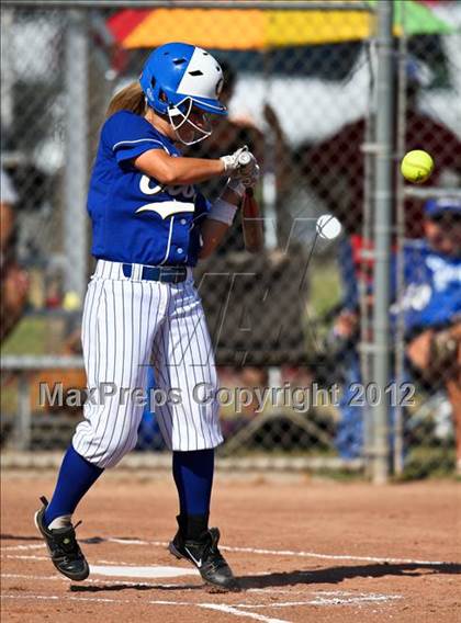 Thumbnail 1 in Clovis @ Centennial (CIF CS Playoffs) photogallery.