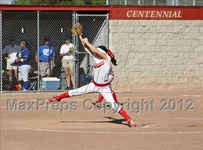 Thumbnail 2 in Clovis @ Centennial (CIF CS Playoffs) photogallery.