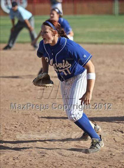 Thumbnail 3 in Clovis @ Centennial (CIF CS Playoffs) photogallery.