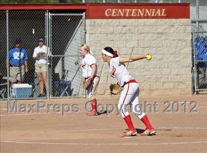 Thumbnail 3 in Clovis @ Centennial (CIF CS Playoffs) photogallery.