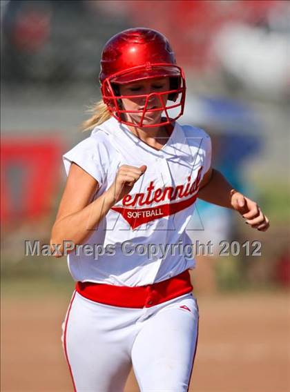 Thumbnail 2 in Clovis @ Centennial (CIF CS Playoffs) photogallery.