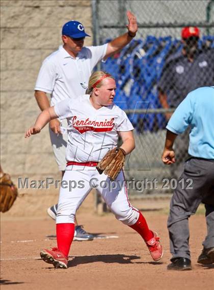 Thumbnail 2 in Clovis @ Centennial (CIF CS Playoffs) photogallery.
