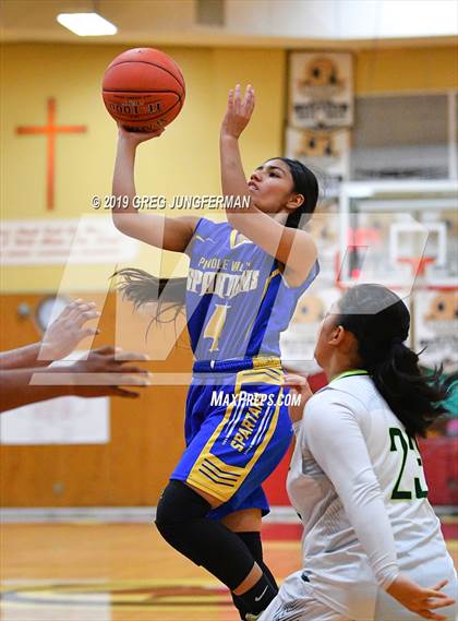 Thumbnail 2 in El Cerrito vs. Pinole Valley (Cardinal Newman Classic) photogallery.