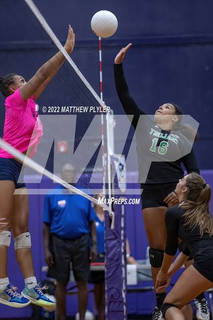 Thumbnail 1 in West Brunswick vs Cape Fear (Jack Britt's 19th Annual Volleyball Jamboree)(scrimmage) photogallery.