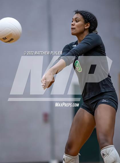 Thumbnail 2 in West Brunswick vs Cape Fear (Jack Britt's 19th Annual Volleyball Jamboree)(scrimmage) photogallery.