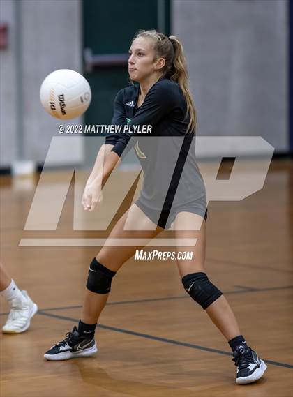 Thumbnail 1 in West Brunswick vs Cape Fear (Jack Britt's 19th Annual Volleyball Jamboree)(scrimmage) photogallery.