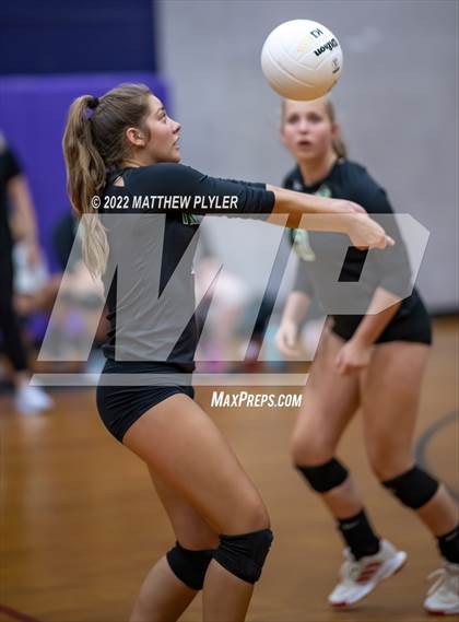 Thumbnail 2 in West Brunswick vs Cape Fear (Jack Britt's 19th Annual Volleyball Jamboree)(scrimmage) photogallery.