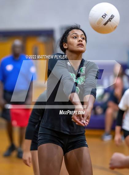 Thumbnail 1 in West Brunswick vs Cape Fear (Jack Britt's 19th Annual Volleyball Jamboree)(scrimmage) photogallery.