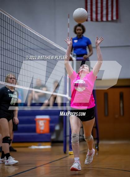Thumbnail 2 in West Brunswick vs Cape Fear (Jack Britt's 19th Annual Volleyball Jamboree)(scrimmage) photogallery.