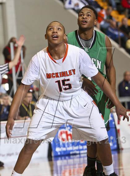 Thumbnail 3 in McKinley vs. Bishop Ludden (NYSPHSAA Class A Semifinal) photogallery.