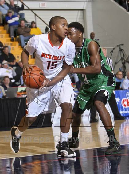 Thumbnail 3 in McKinley vs. Bishop Ludden (NYSPHSAA Class A Semifinal) photogallery.