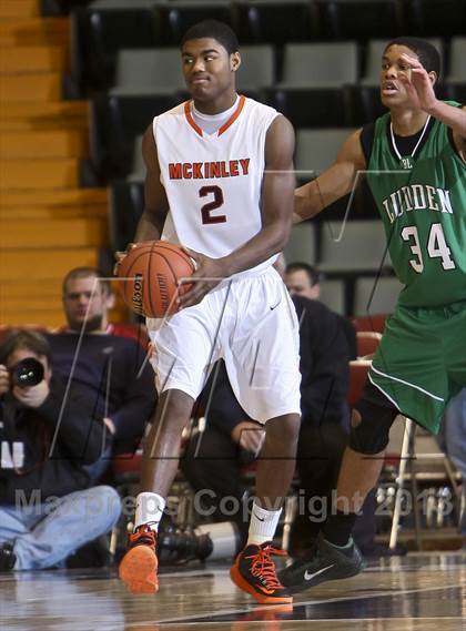 Thumbnail 1 in McKinley vs. Bishop Ludden (NYSPHSAA Class A Semifinal) photogallery.