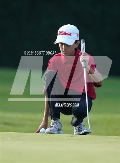 Thumbnail 2 in St. Mary's vs. St. Francis @ Wanakah Country Club photogallery.