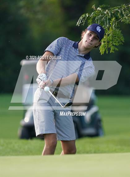 Thumbnail 1 in St. Mary's vs. St. Francis @ Wanakah Country Club photogallery.