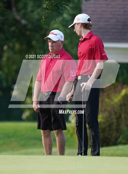 Thumbnail 1 in St. Mary's vs. St. Francis @ Wanakah Country Club photogallery.