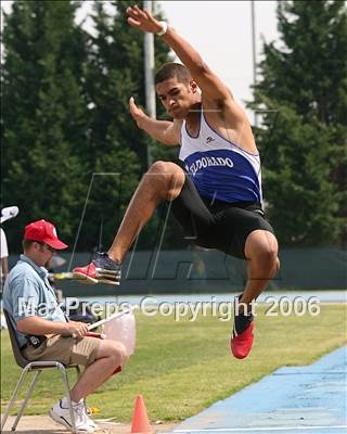 Thumbnail 1 in CIF State Championships - Long Jump (Boys - Friday) photogallery.