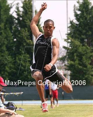 Thumbnail 1 in CIF State Championships - Long Jump (Boys - Friday) photogallery.