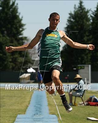 Thumbnail 2 in CIF State Championships - Long Jump (Boys - Friday) photogallery.