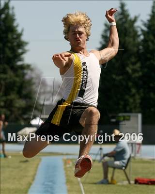 Thumbnail 2 in CIF State Championships - Long Jump (Boys - Friday) photogallery.